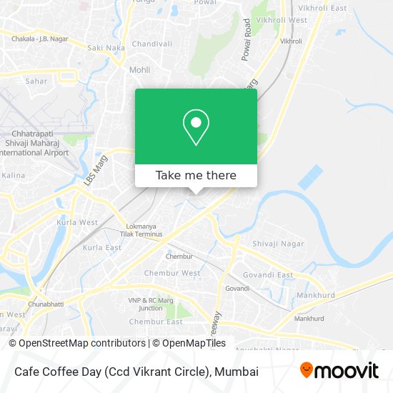 Cafe Coffee Day (Ccd Vikrant Circle) map