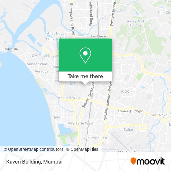 Kaveri Building map