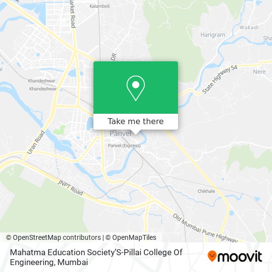 Mahatma Education Society’S-Pillai College Of Engineering map