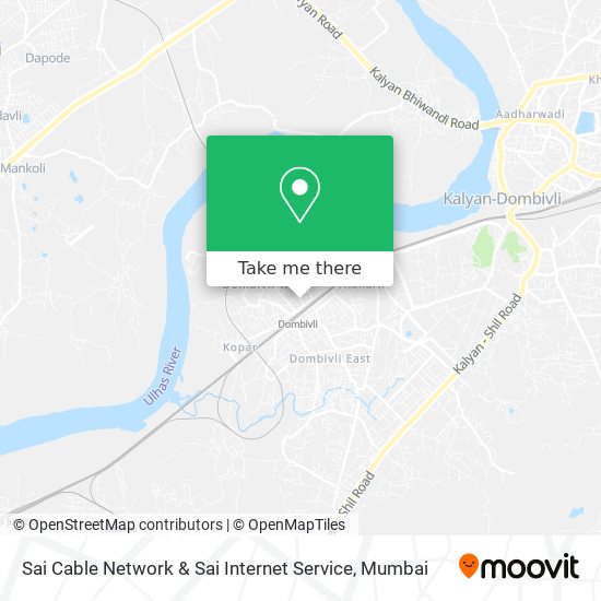 Sai Cable Network & Sai Internet Service map