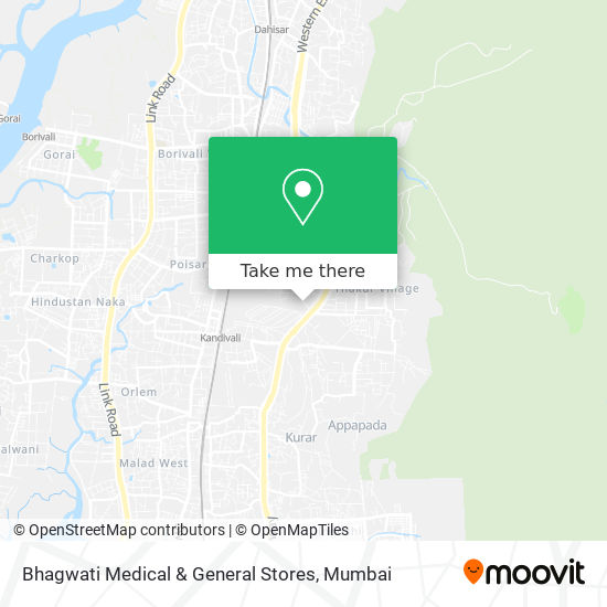 Bhagwati Medical & General Stores map