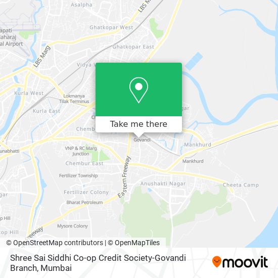 Shree Sai Siddhi Co-op Credit Society-Govandi Branch map