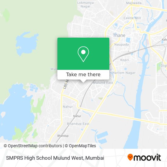 SMPRS High School Mulund West map