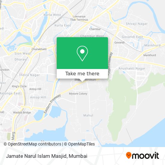 Jamate Narul Islam Masjid map