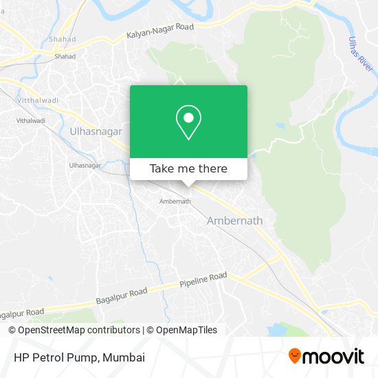 HP Petrol Pump map