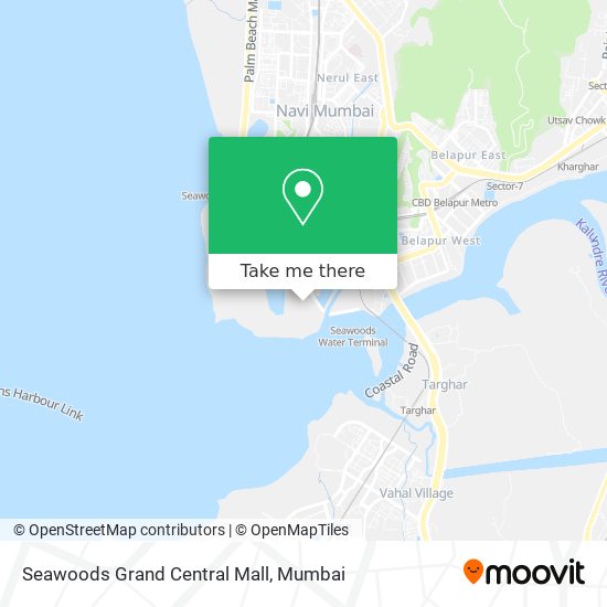 Seawoods Grand Central Mall map
