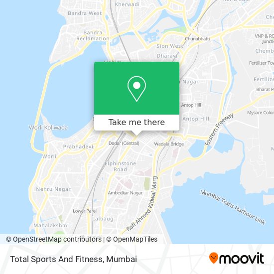 Total Sports And Fitness map