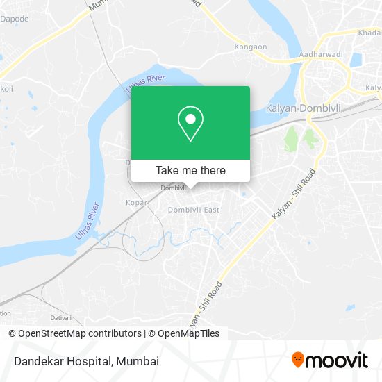 Dandekar Hospital map