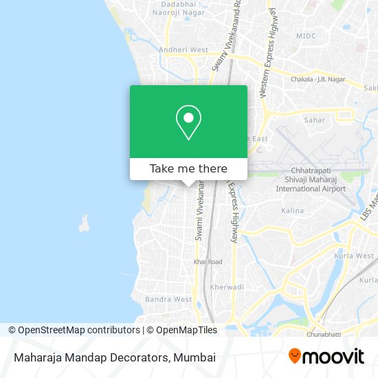 Maharaja Mandap Decorators map