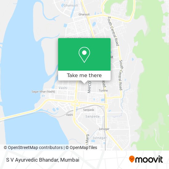 S V Ayurvedic Bhandar map