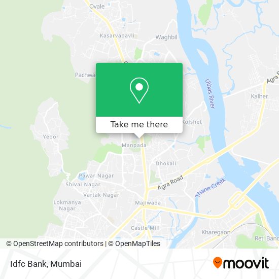 Idfc Bank map