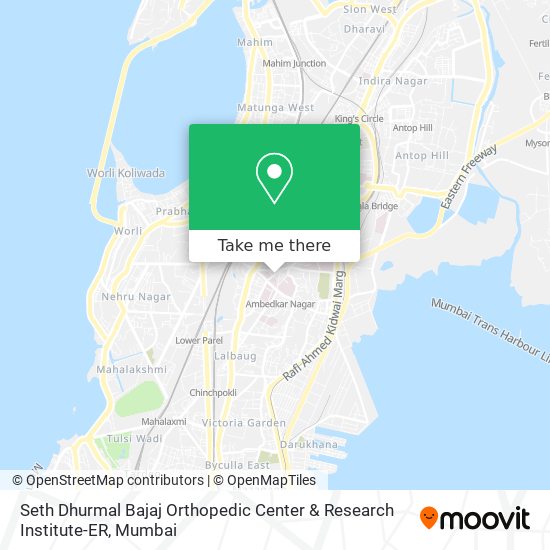 Seth Dhurmal Bajaj Orthopedic Center & Research Institute-ER map