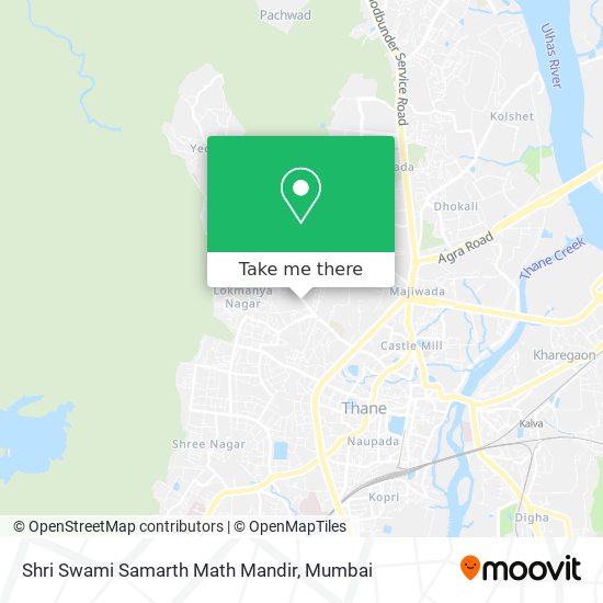 Shri Swami Samarth Math Mandir map