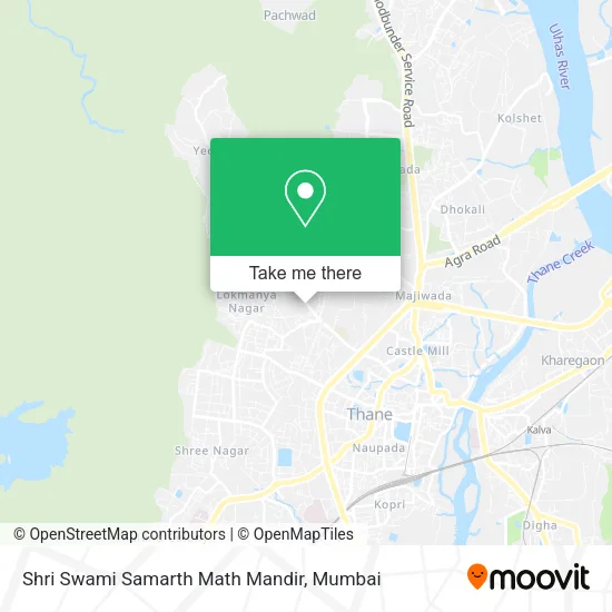 Shri Swami Samarth Math Mandir map
