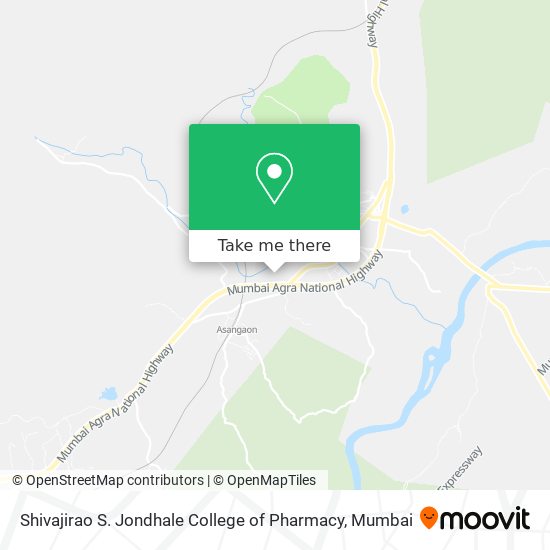 Shivajirao S. Jondhale College of Pharmacy map