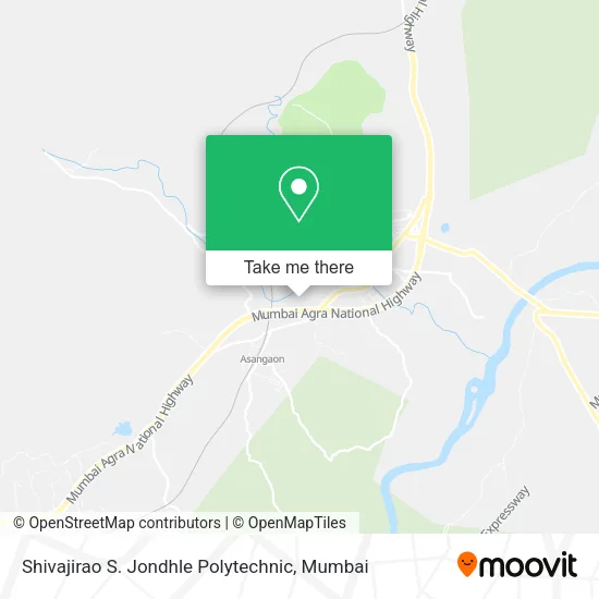 Shivajirao S. Jondhle Polytechnic map