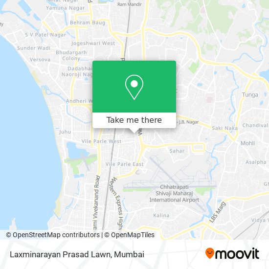 Laxminarayan Prasad Lawn map