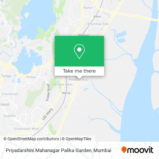 Priyadarshini Mahanagar Palika Garden map