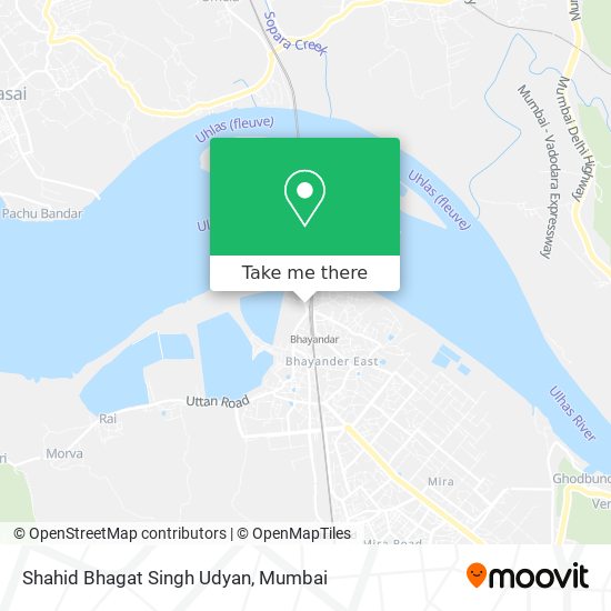 Shahid Bhagat Singh Udyan map