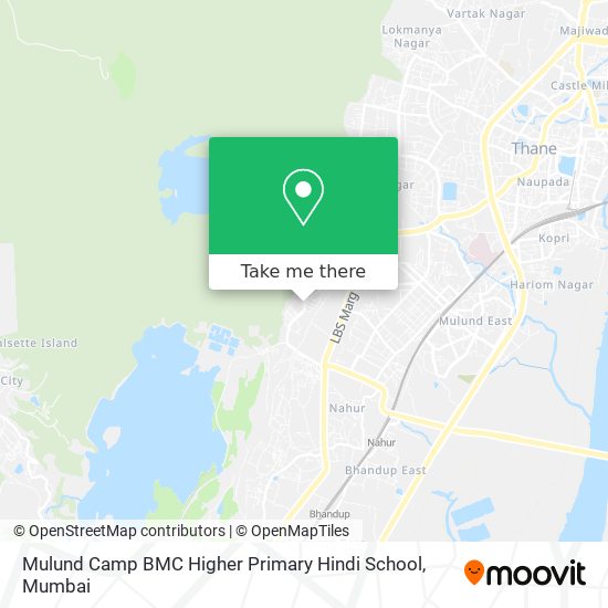 Mulund Camp BMC Higher Primary Hindi School map