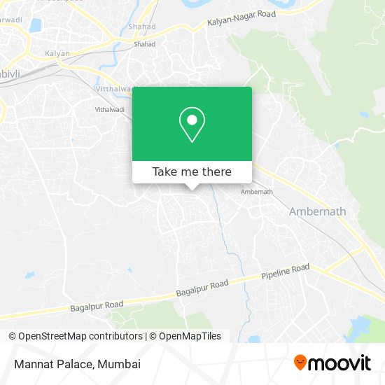 Mannat Palace map