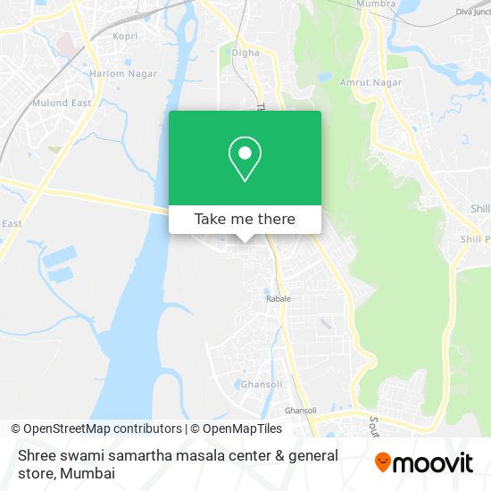 Shree swami samartha masala center & general store map