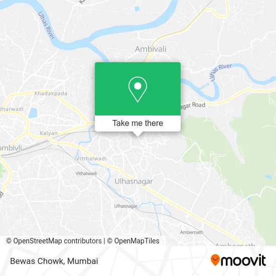 Bewas Chowk map