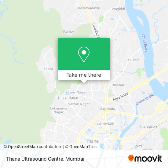 Thane Ultrasound Centre map