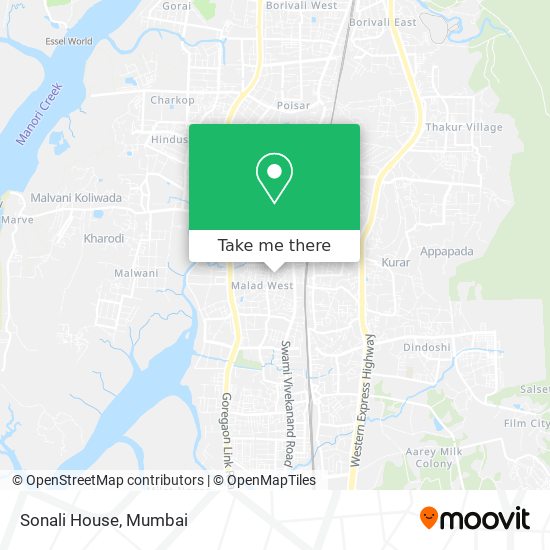 Sonali House map