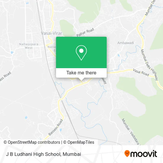 J B Ludhani High School map