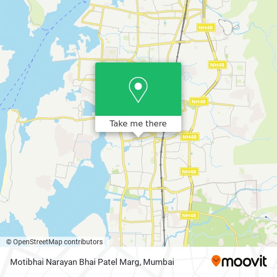 Motibhai Narayan Bhai Patel Marg map