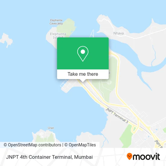 JNPT 4th Container Terminal map