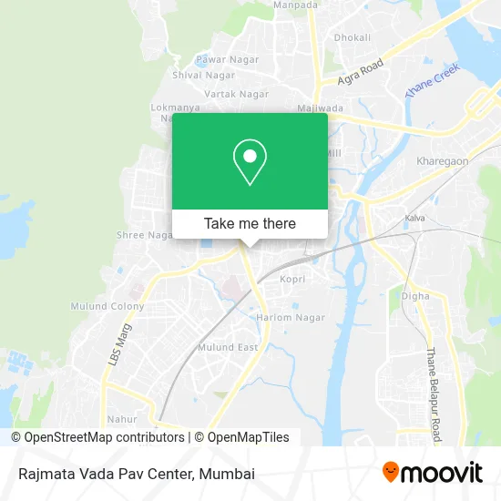 Rajmata Vada Pav Center map