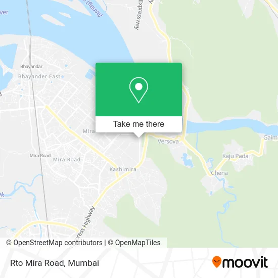Rto Mira Road map