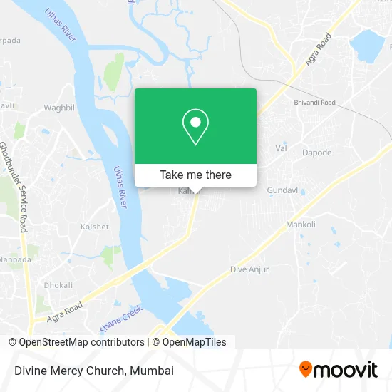 Divine Mercy Church map