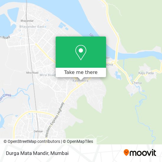 Durga Mata Mandir map