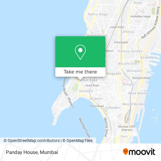 Panday House map