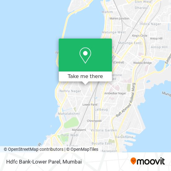 Hdfc Bank-Lower Parel map