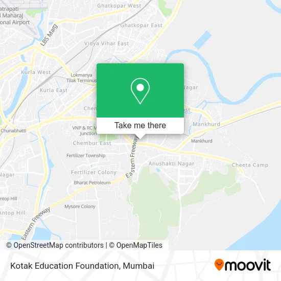 Kotak Education Foundation map