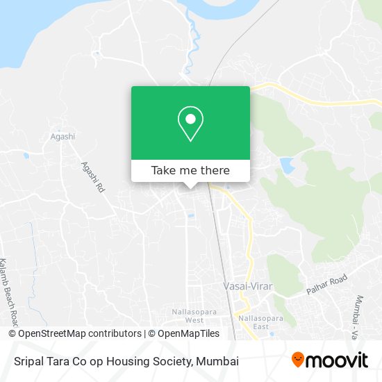 Sripal Tara Co op Housing Society map