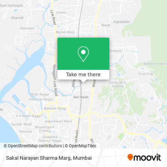 Sakal Narayan Sharma Marg map