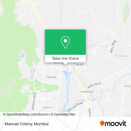 Mannan Colony map