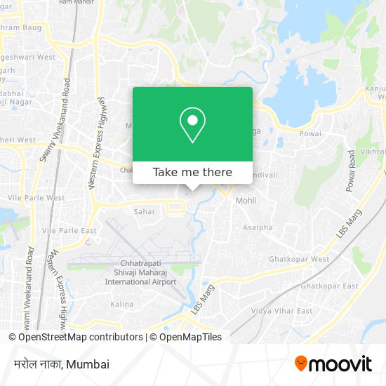 मरोल नाका map