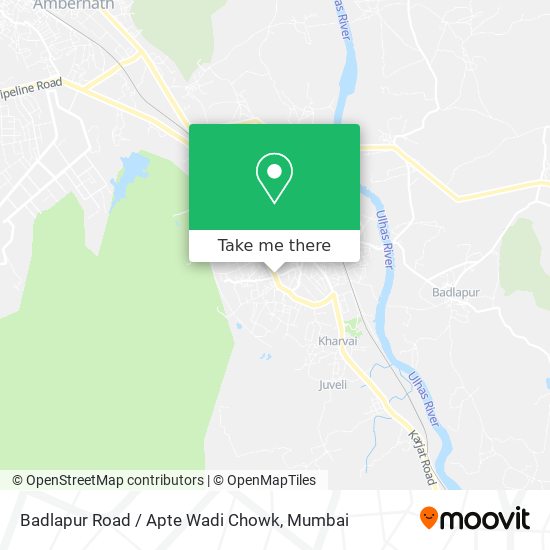 Badlapur Road / Apte Wadi Chowk map