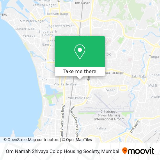 Om Namah Shivaya Co op Housing Society map