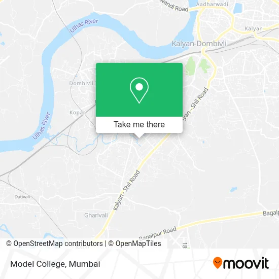 Model College map