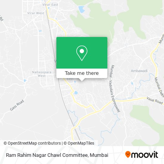 Ram Rahim Nagar Chawl Committee map