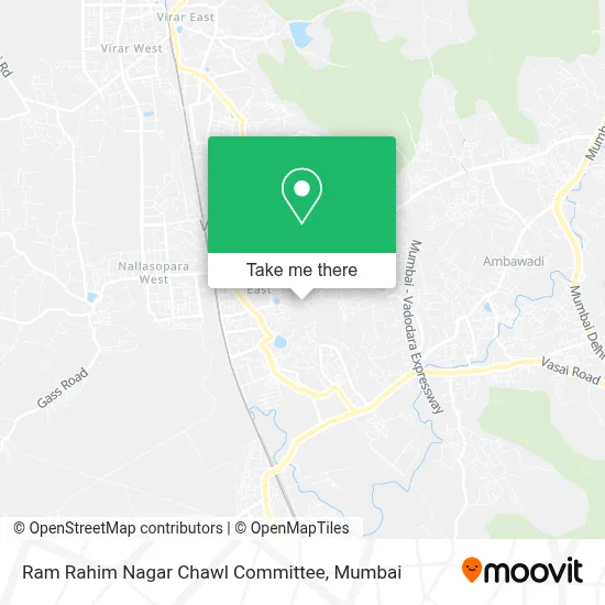 Ram Rahim Nagar Chawl Committee map