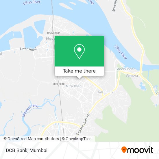 DCB Bank map