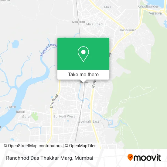 Ranchhod das Thakkar Marg map